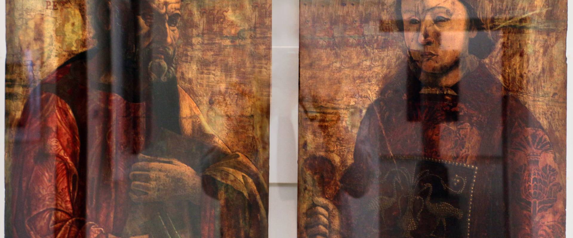 Artista veneto-emiliano, ss. pietro e lorenzo, xv secolo foto di Sailko